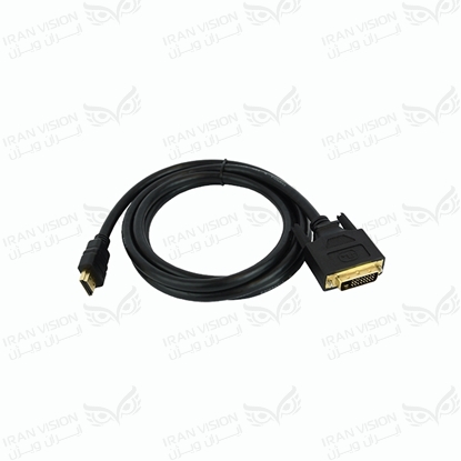 تصویر کابل تبدیل DVI به HDMI
